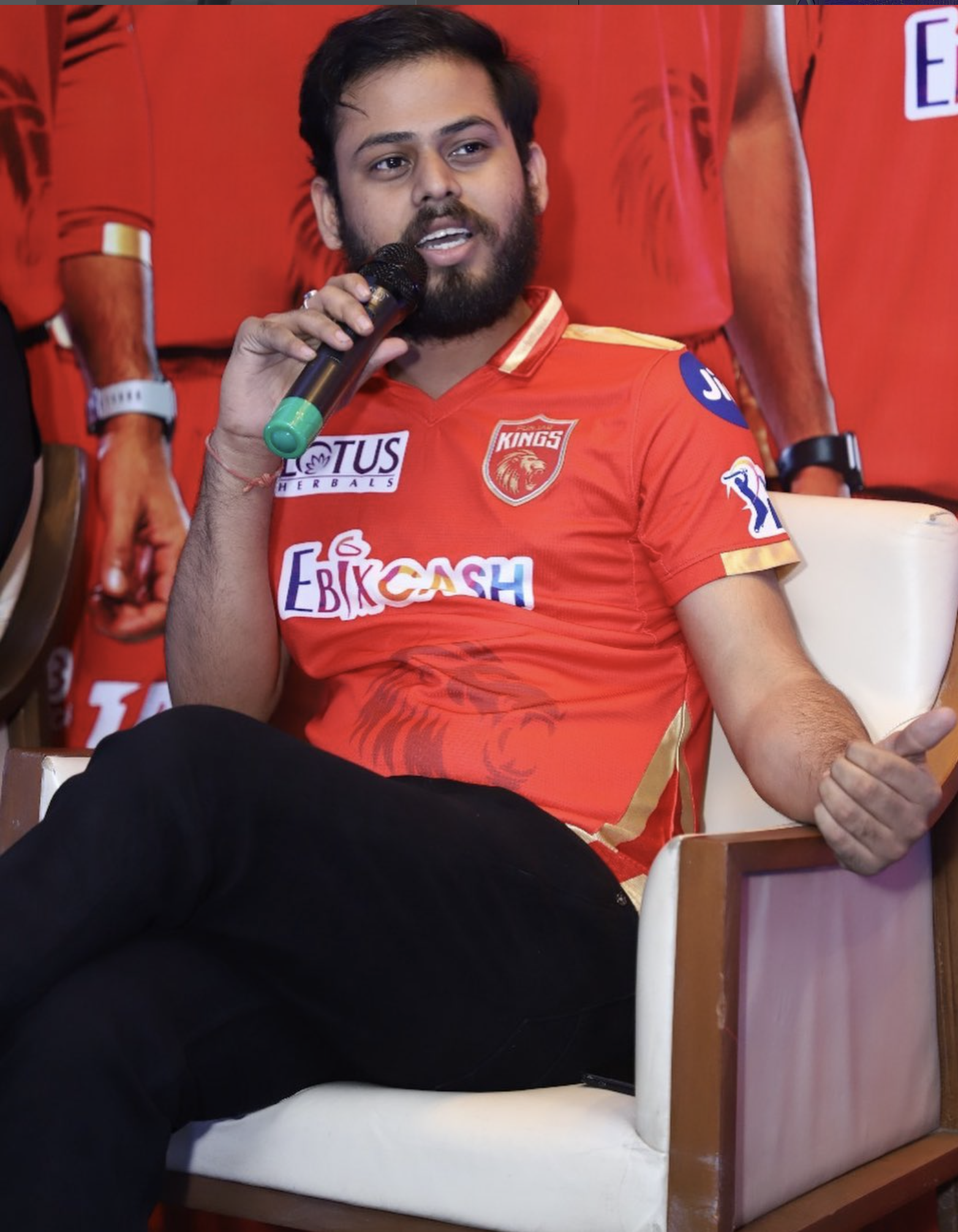 Abhinav Tripathi speaking at a public event